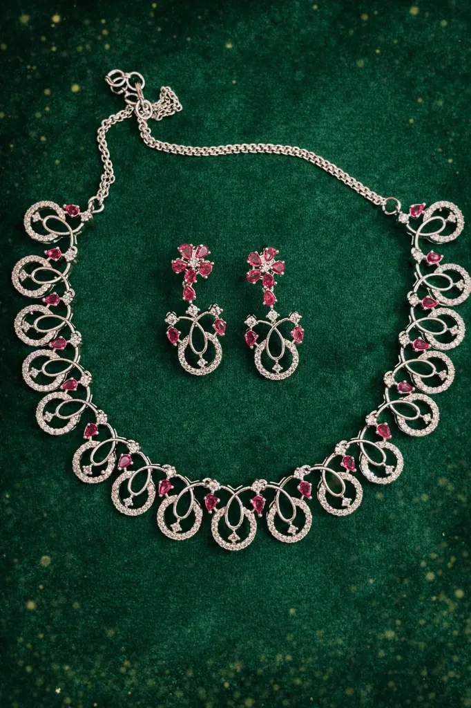 Ruby wine elegance set