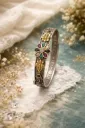 Navratna Blossom Antique Kada