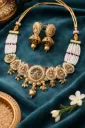 Antique Temple Choker Necklace Set