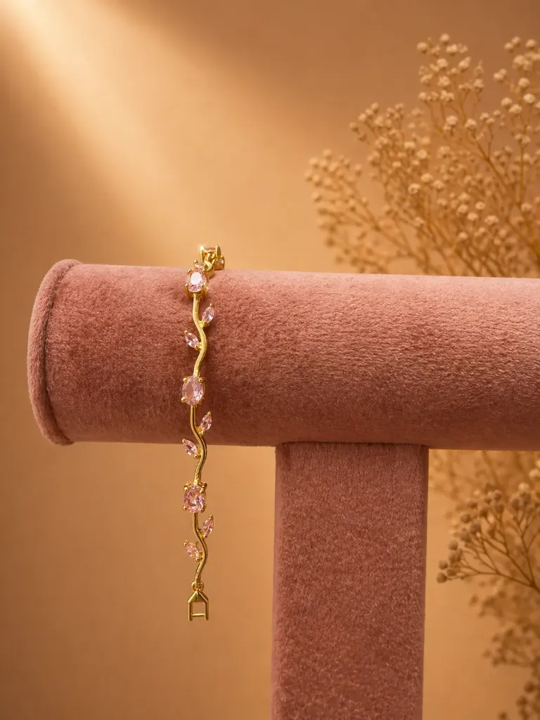 Tulip bracelet (pink)