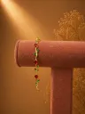 Tulip bracelet (red and green)