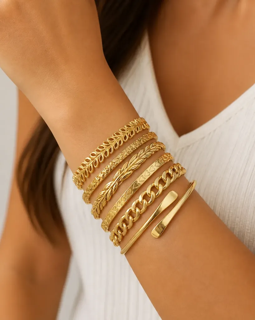 Multi-Design Stackable Bangles