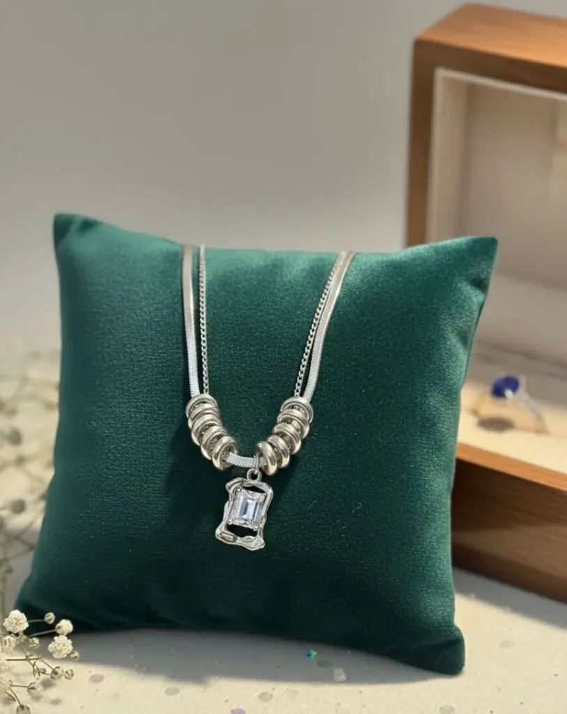 Crystal Pendant Necklace