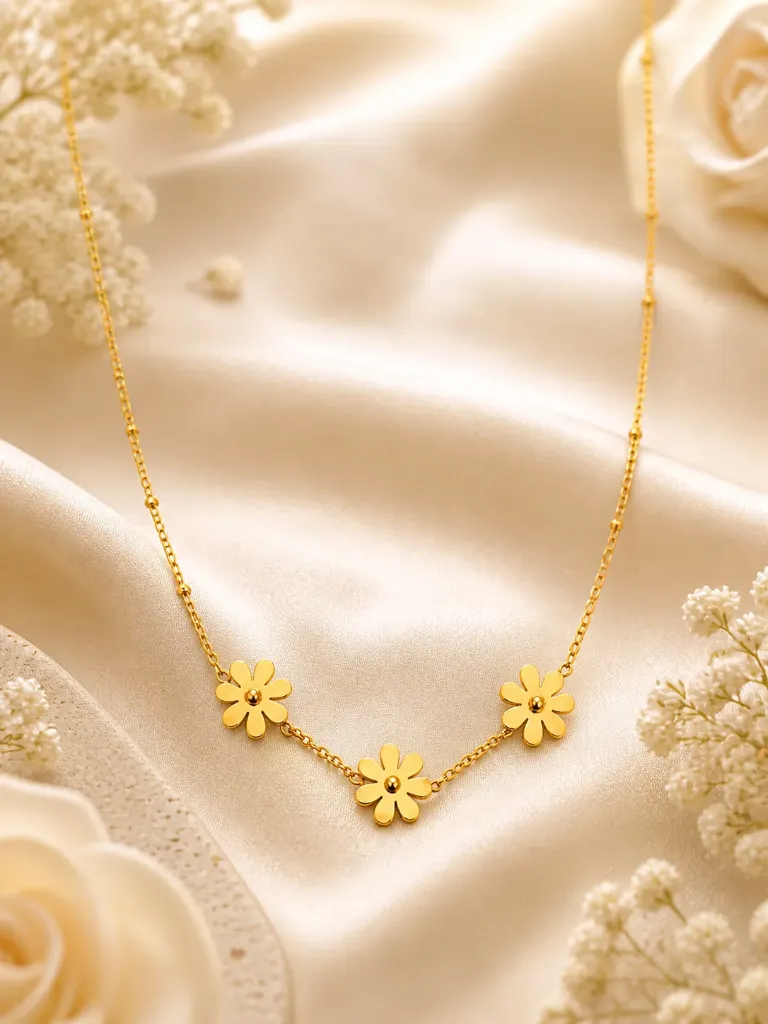 Daisy Charm Necklace