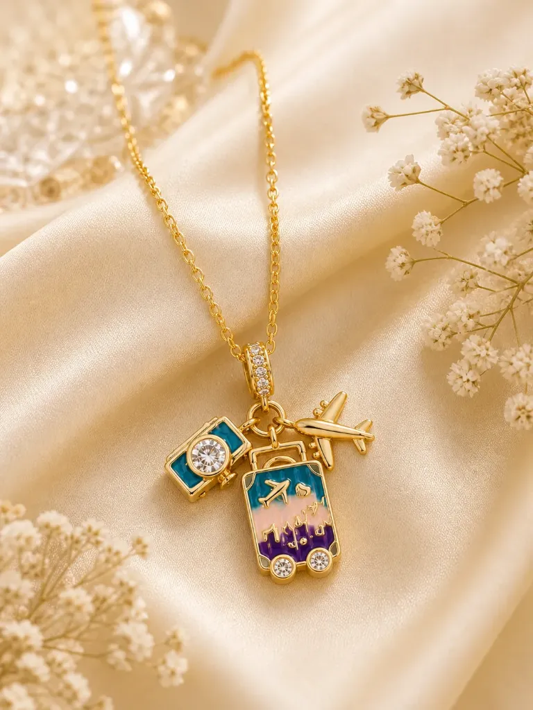 Travel Charm Necklace